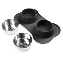 Amazon best selling Slow Feeder Dog Bowls Silicone 3 in 1  Water Bowl pet bowls & feeders